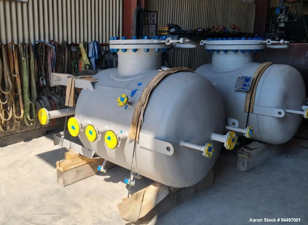 Unused CECO Peerless 324 Gallon 316 Stainless Steel Vertical Oxygen Separator Vessel | ASME Pressure Vessel