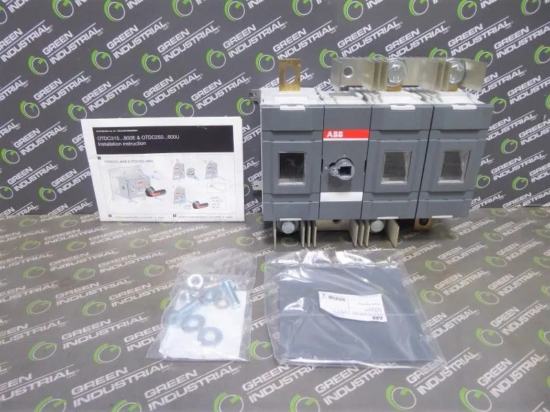 ABB OTDC 250USV12 General Purpose Switch 250A 1000VDC NEW NIB