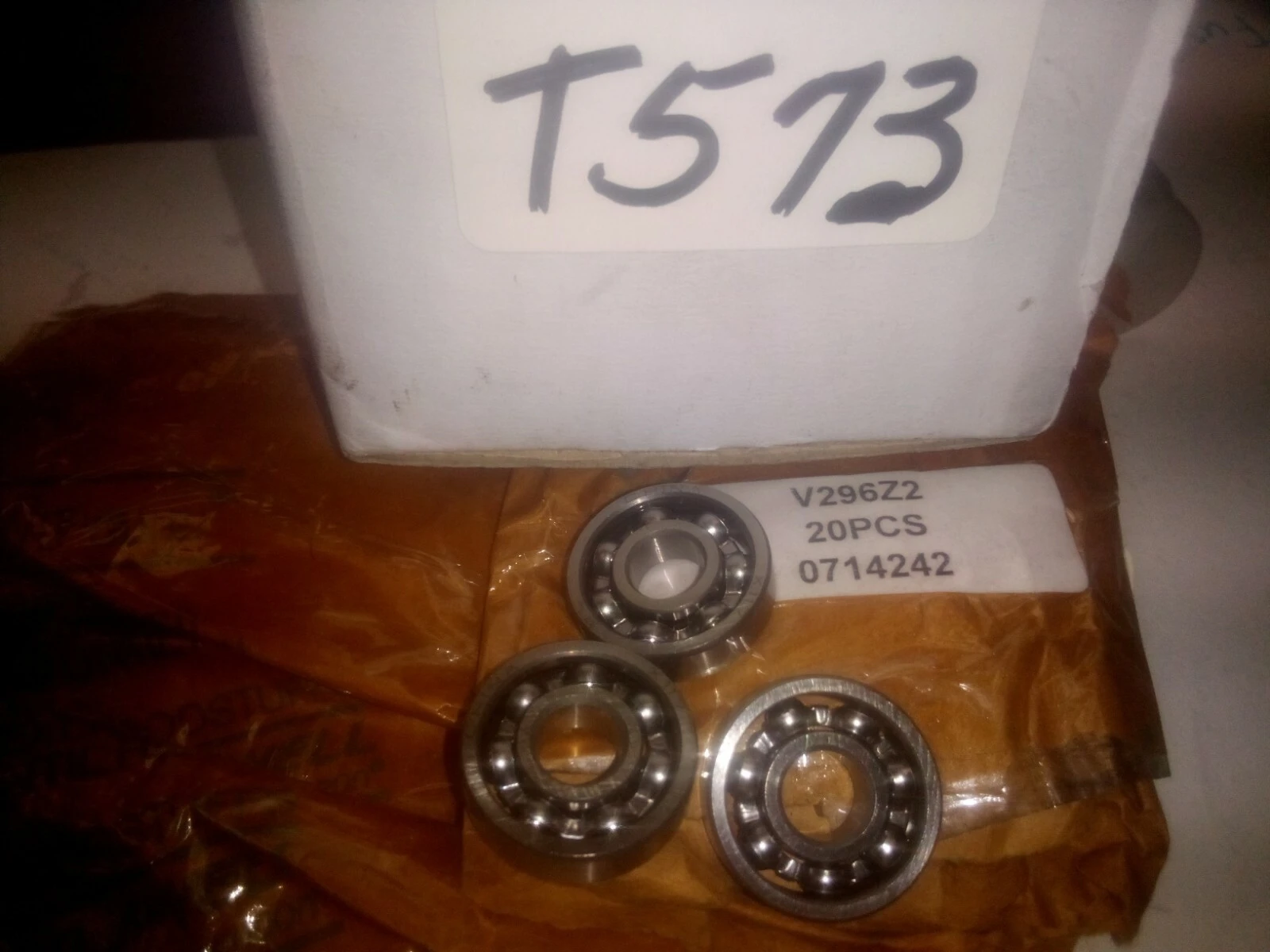 LOT OF 3  X-117 BEARING DEEP GROOVE