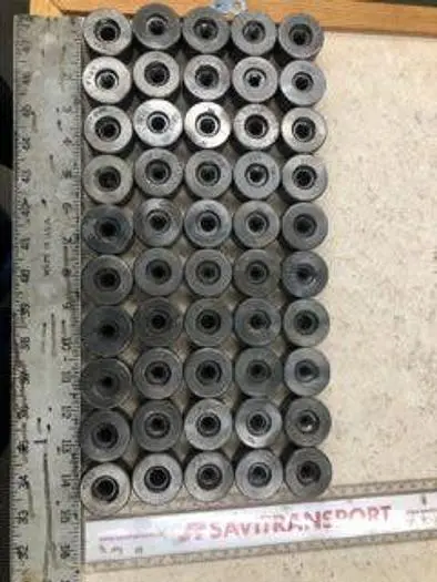 3044-140 Lot of 50 Tungsten Quality Carbide Medium-Size Wire and Tube Drawing Dies