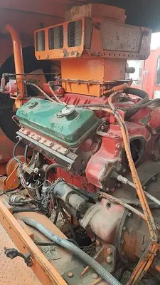 USED 2001 FRONTIER 4 AXLE CARRIER STYLE OILFIELD PUMP / KILL TRUCK