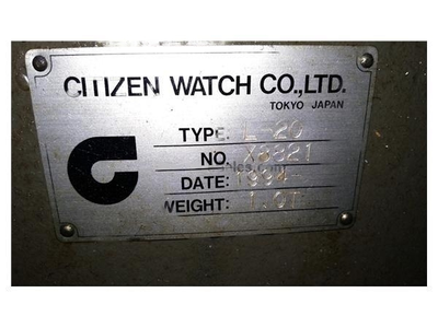 USED 1994 CITIZEN CINCOM-L20