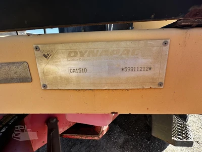 Used 1996 DYNAPAC CA151D Road Rollers South Carolina US | Palmetto Machinery #1486921