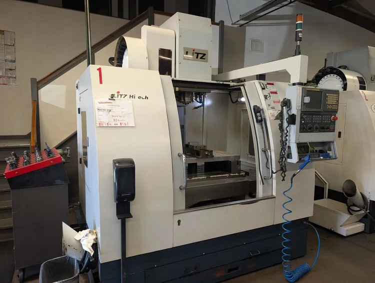 Used 2007 LITZ HITECH CV-1000 Vertical Machining Centers California US | Machinery Network #225714
