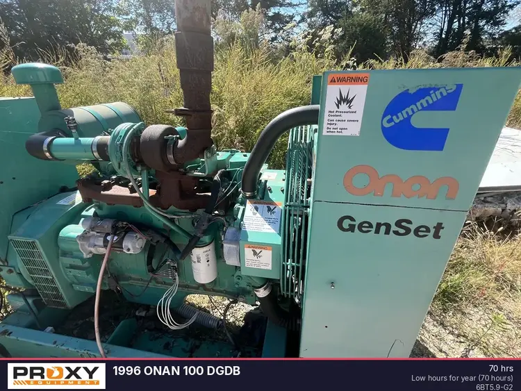 Used 1996 ONAN 100 DGDB Generators Louisiana US | Proxy Equipment #1385286