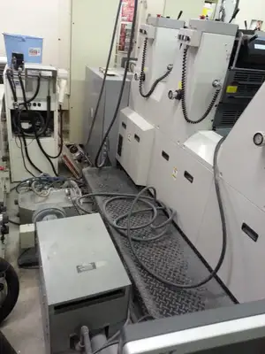Hamada Four Color Press model B452A, -----   clean, very nice running press.