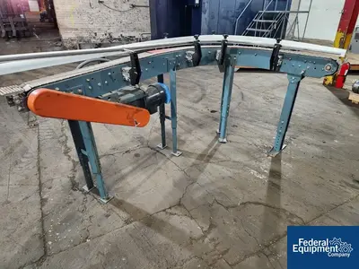 USED NEDCO 4" Nedco Conveyor Technology 90 Degree Carton Transfer Conveyor