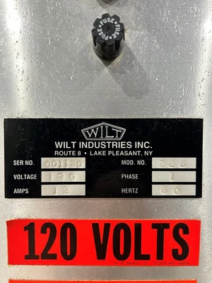 WILT IND 226 GLASS ANNEALING FURNACES