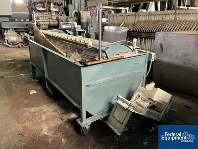 USED DABsco Equipment Inc DABsco Rotary Drum Strip Cooler, Model 9604