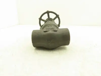 Bonney Forge A105N Gate Valve 1-1/2" NPT Forged Steel Rising Stem