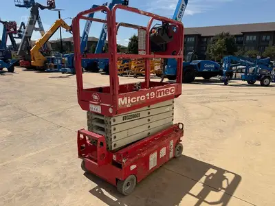 Used 2019 MEC MICRO 19 Scissor Lifters Texas US | Adcock Equipment USA #1519581