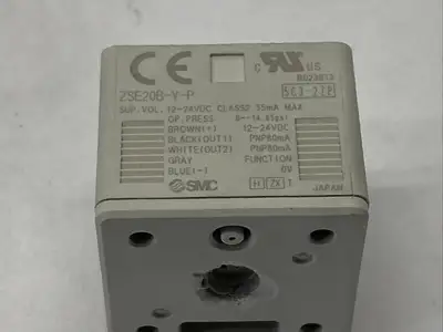 USED SMC SMC ZSE20B-Y-P 3-SCREEN