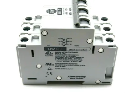 NEW ALLEN BRADLEY 1492-CB-3-G-100 CIRCUIT BREAKER 1492CB3G100