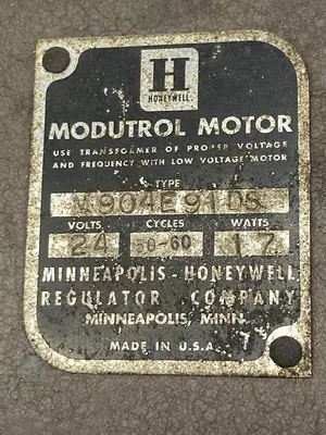 Used HONEYWELL M904E91DS Industrial Controls Ohio US | Surplus Asset Holdings #1241732