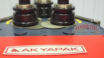 New | in-Stock 2021 AKYAPAK APK 61 Angle Bending Rolls Michigan US | Vander Ziel Machinery Sales #480202