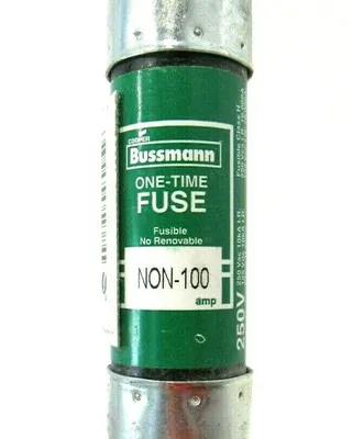 LOT OF 3 NEW BUSSMANN NON-100 FUSES NON100