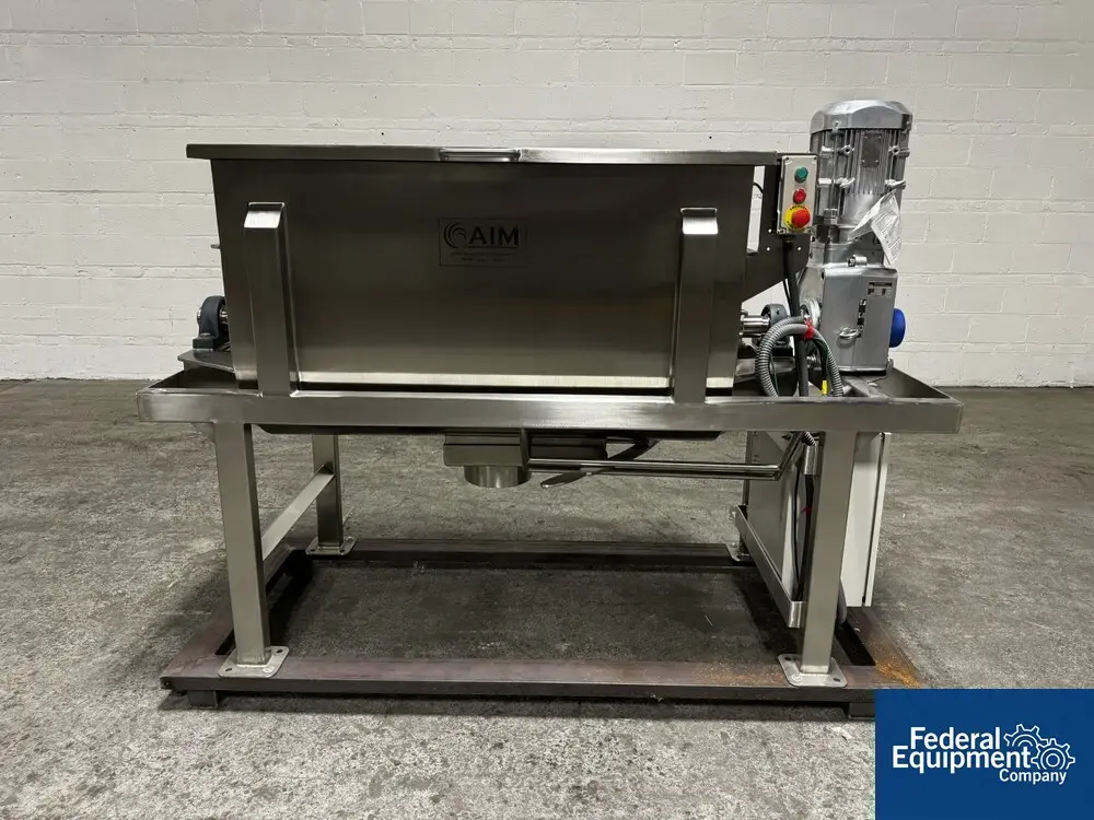 NEW AIM 15 Cu Ft AIM Blending Ribbon Blender, 304 S/S, 5 HP