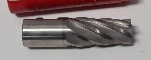 Regal Beloit 6 Flutes End Mill High Speed Steel HSS M42 USA 1-1/4 Shank New