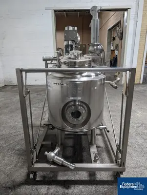 USED ITT 40 Gal Holloway Reactor, 316L S/S, 15/100#