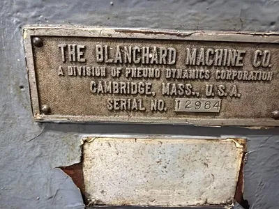 1968 BLANCHARD 42-84 GRINDERS, SURFACE, ROTARY TYPE, (Vertical Spindle) | Machinery Network (10)