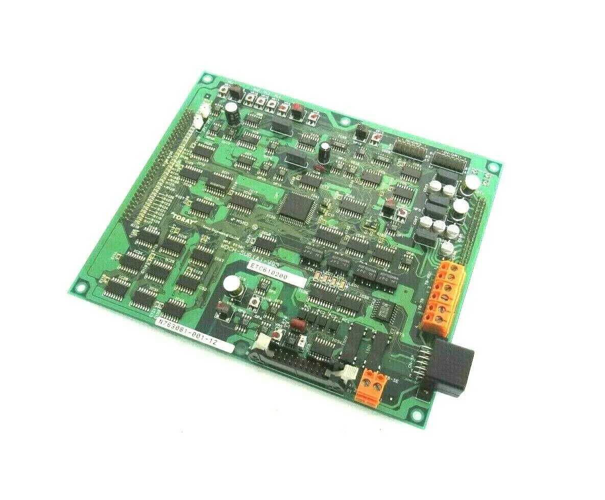 NEW TORAY WDCH-SUB(A)-V03 CONTROL BOARD WDCHSUBAV03 ETC610200 N763081-001-12