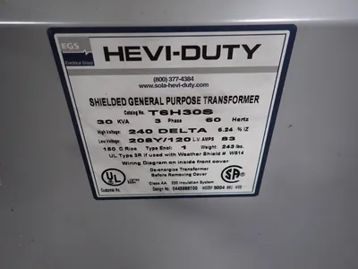 Used EGS ELECTRICAL GROUP T6H30S Transformers Ohio US | HGR 24 #776752