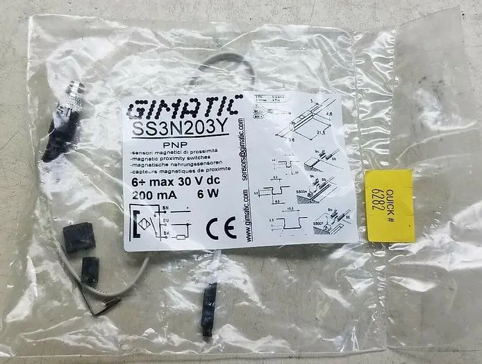 New | in-Stock GIMATIC _UNKNOWN_ Switch Parts Michigan US | ND Industrial Surplus #1208192
