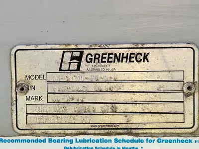 USED GREENHECK 36-AFDW-21-3-1