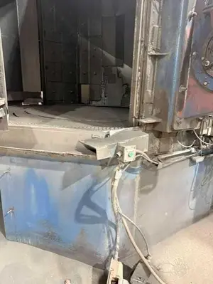 Used WHEELABRATOR 84" TABLE Table Shot Blaster (Turntable) Pennsylvania US | Shot Blasting Equipment #1459810