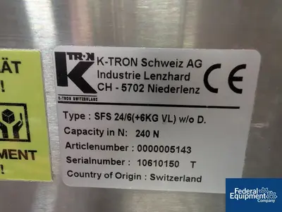 USED KTron KTron Micro Feeder, Model K-PH-CL-MT12
