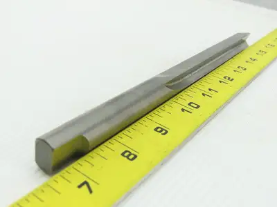0.600" Straight 4 Flute Square Shank Carbide Drill Bit 118° 8-3/4" OAL