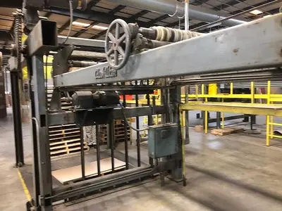 USED CLARK AIKEN FIXED BED SHEETER