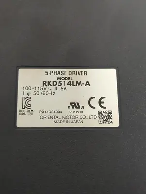 Used ORIENTAL MOTOR RKD514LM-A Industrial Controls Ohio US | Surplus Asset Holdings #1445207