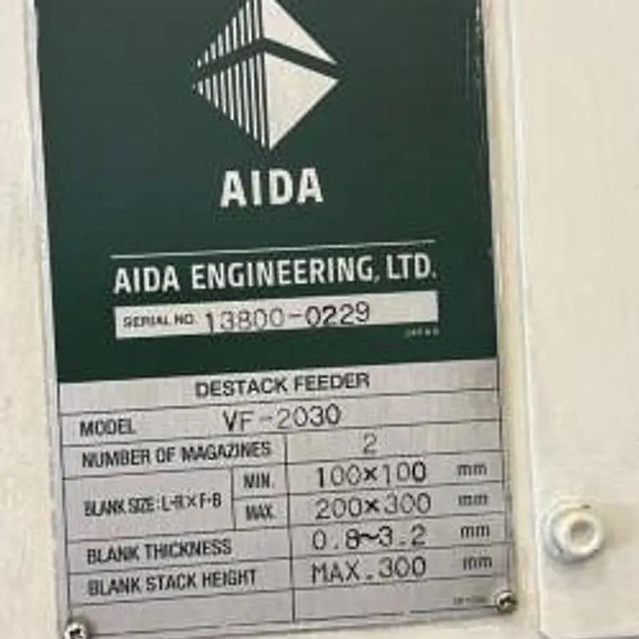 USED AIDA VF-2030