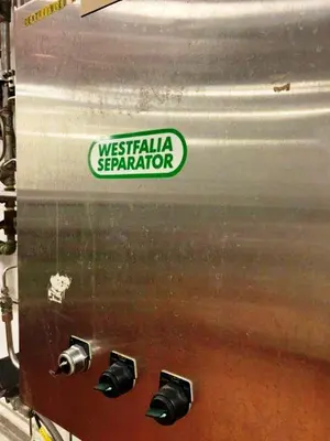(3) Westfalia HSA 200-36-777 clarifier centrifuges, 316SS.