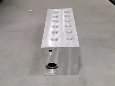 6 Station Aluminum Manifold Valve