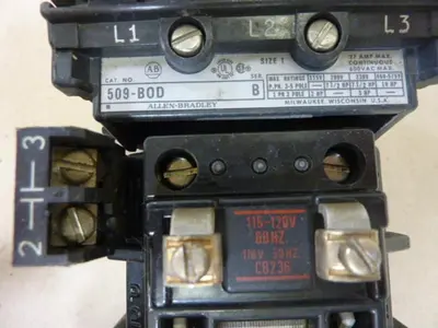 USED ALLEN BRADLEY 509-BOD SER B W37