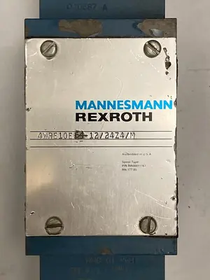 Used MANNESMANN REXROTH 4WRE10F64-12/24Z4/M Pump & Valve Parts | Surplus Asset Holdings #1219364