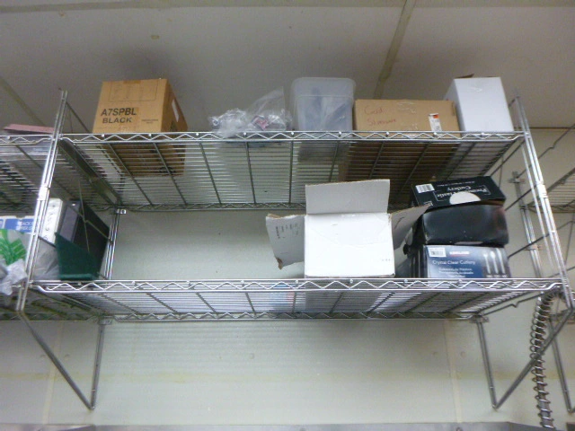 2-Tier Wall Shelf