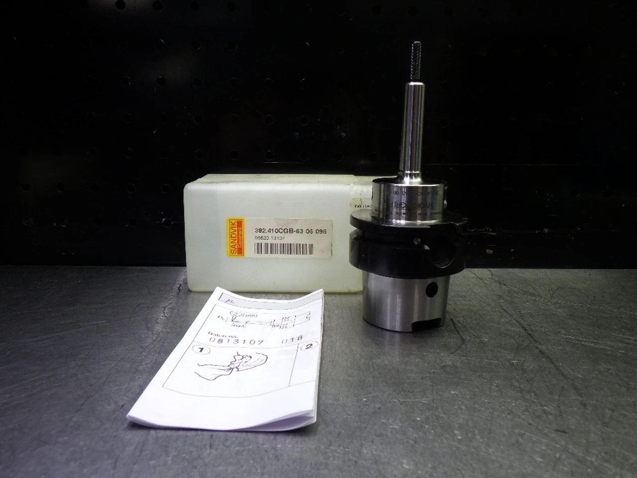 Sandvik HydroGrip HSK63A 6mm Hydraulic Holder 392.410CGB-63 06 095 (LOC786)