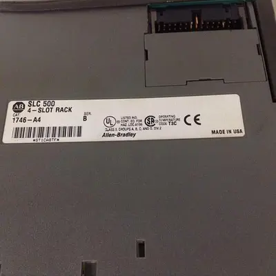 USED ALLEN BRADLEY 1746-P2 SER C / 1746-A4 SER A