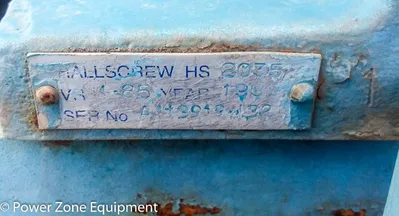 USED HALLSCREW HSO 2035