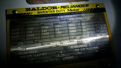 NEW BALDOR G500M