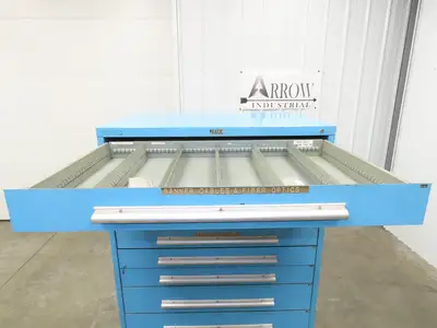 Nu-Era Modular Tool Storage Cabinet 10 Drawer 45x28x61" Vidmar Lista Stanley