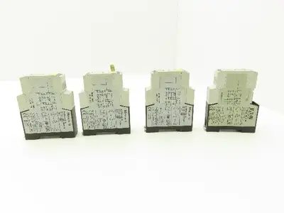 Eaton Moeller ETR4-69-A Timing Relay 24-240V AC/DC 0.05 Sec-100 Hrs Lot of 4