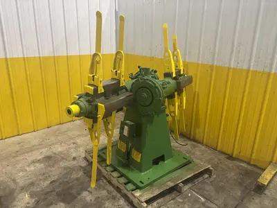 2,000 LBS X 12" LITTELL MODEL #20-12 DOUBLE END PULL OFF UNCOILER COIL REEL: STOCK #23713