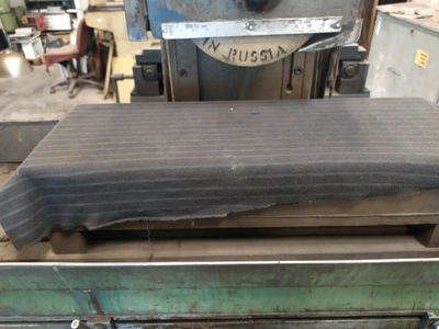 ZMM Surface Grinder, in good working condition, visible under power