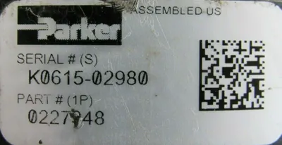 USED PARKER 0227348 GEAR PUMP