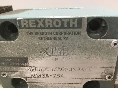 USED REXROTH 4WE6D51AG24N9K4V