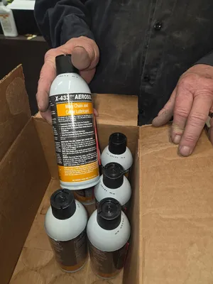 79 Cans of spray - oil & cleaners